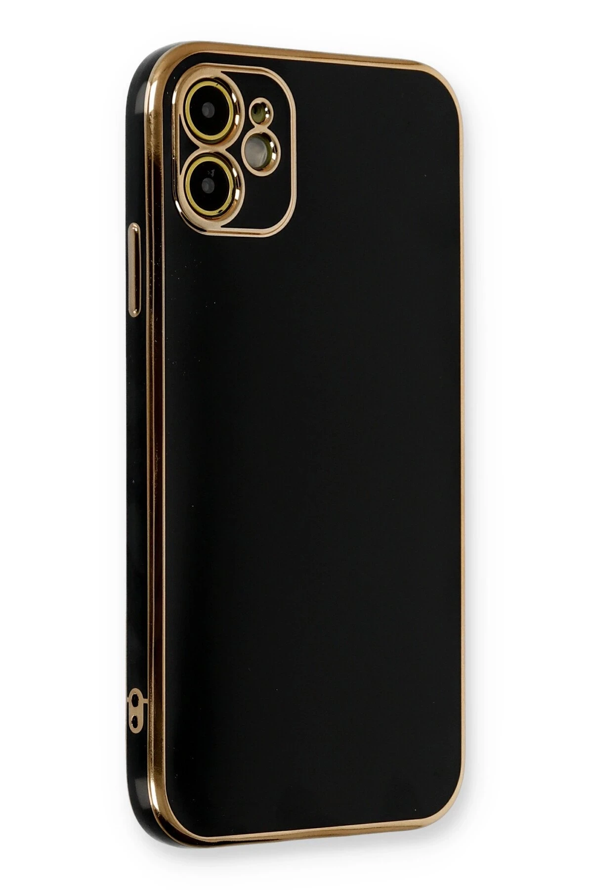 Newface iPhone 11 Kılıf Volet Silikon - Siyah