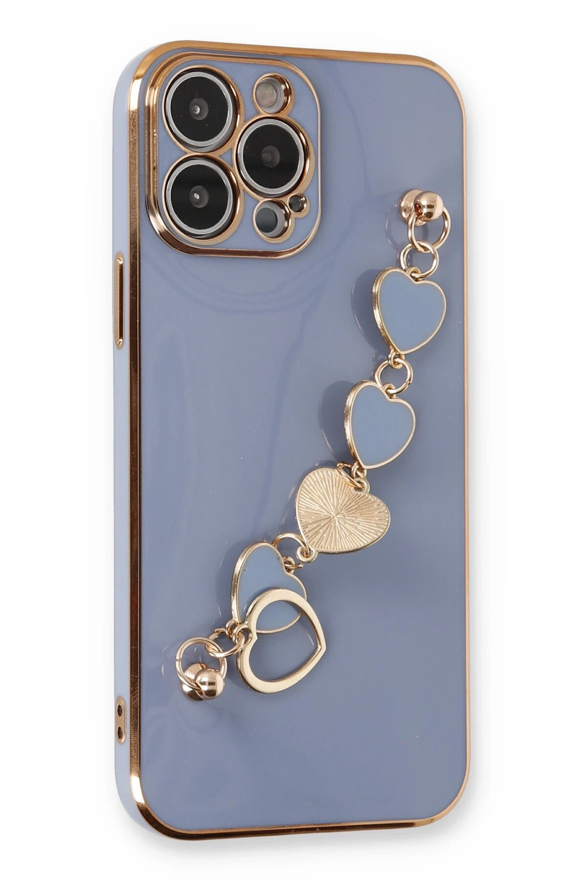 Newface iPhone 14 Pro Max Kılıf Esila Silikon - Gri