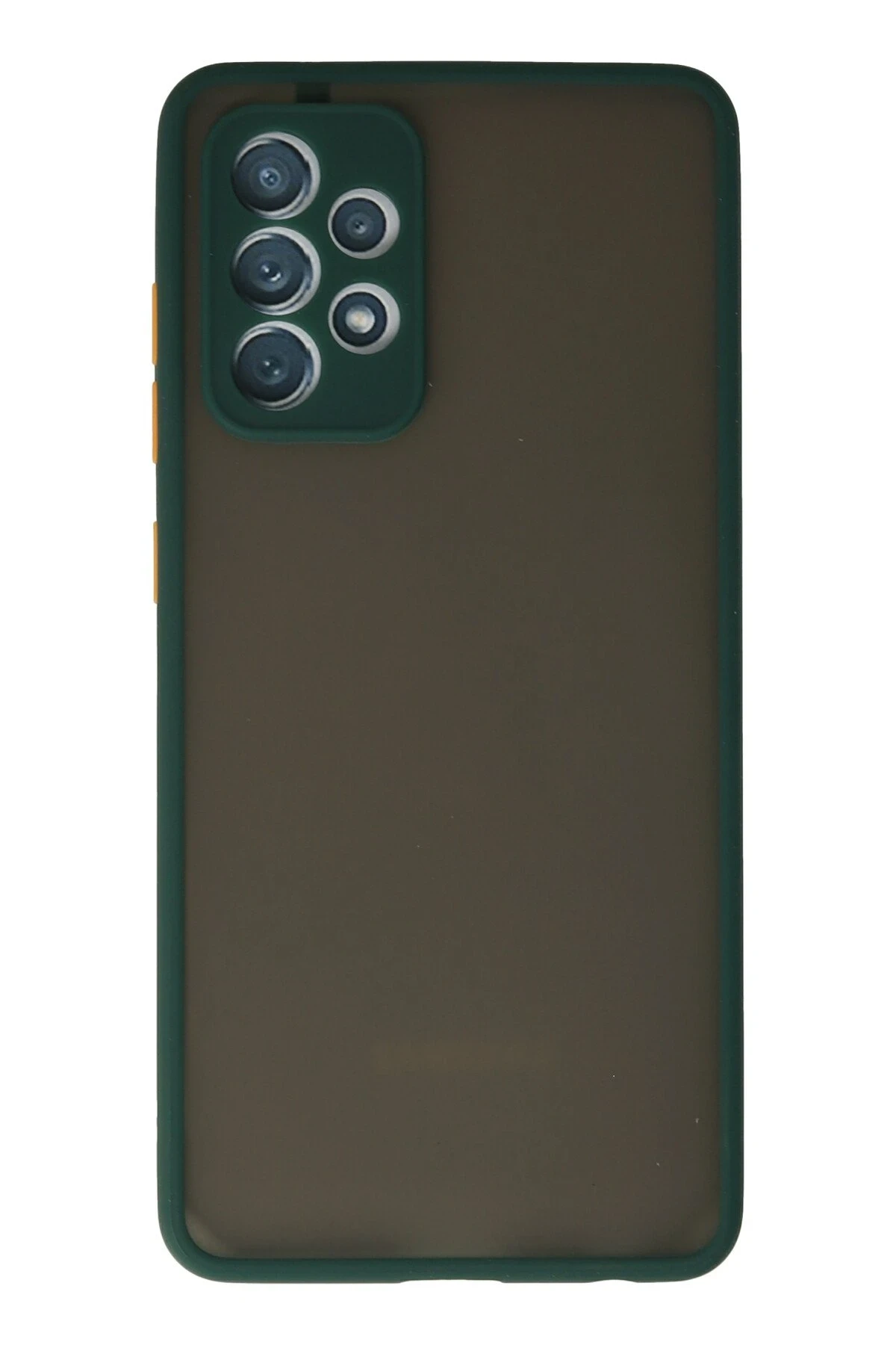Newface Samsung Galaxy A52 Kılıf Montreal Silikon Kapak - Koyu Yeşil