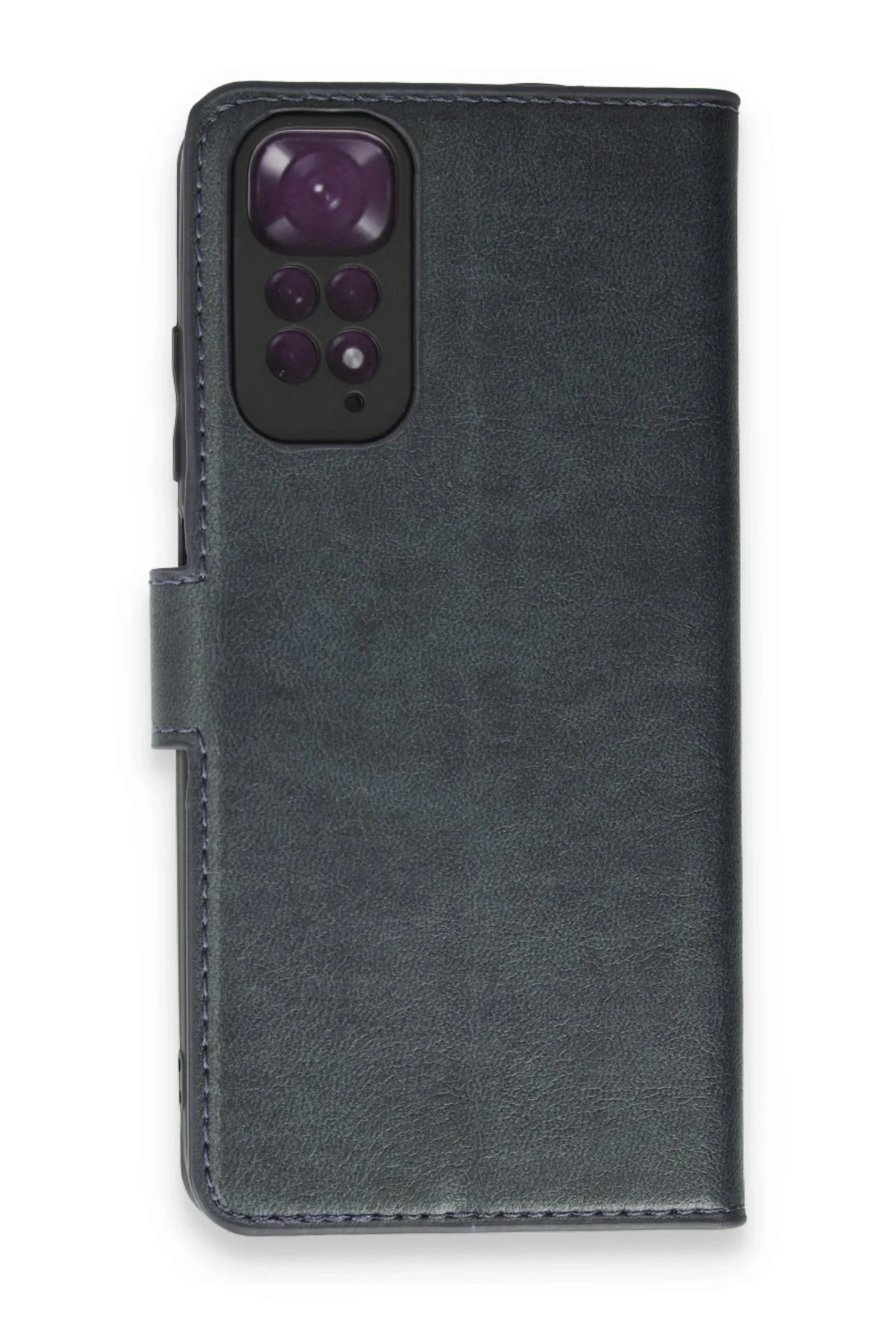 Newface Xiaomi Redmi Note 11 Pro Kılıf Trend S Plus Kapaklı Kılıf - Lacivert