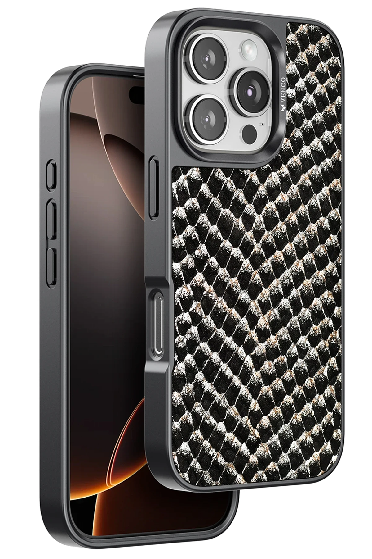Venco iPhone 16 Pro Max Viper Kapak - Siyah