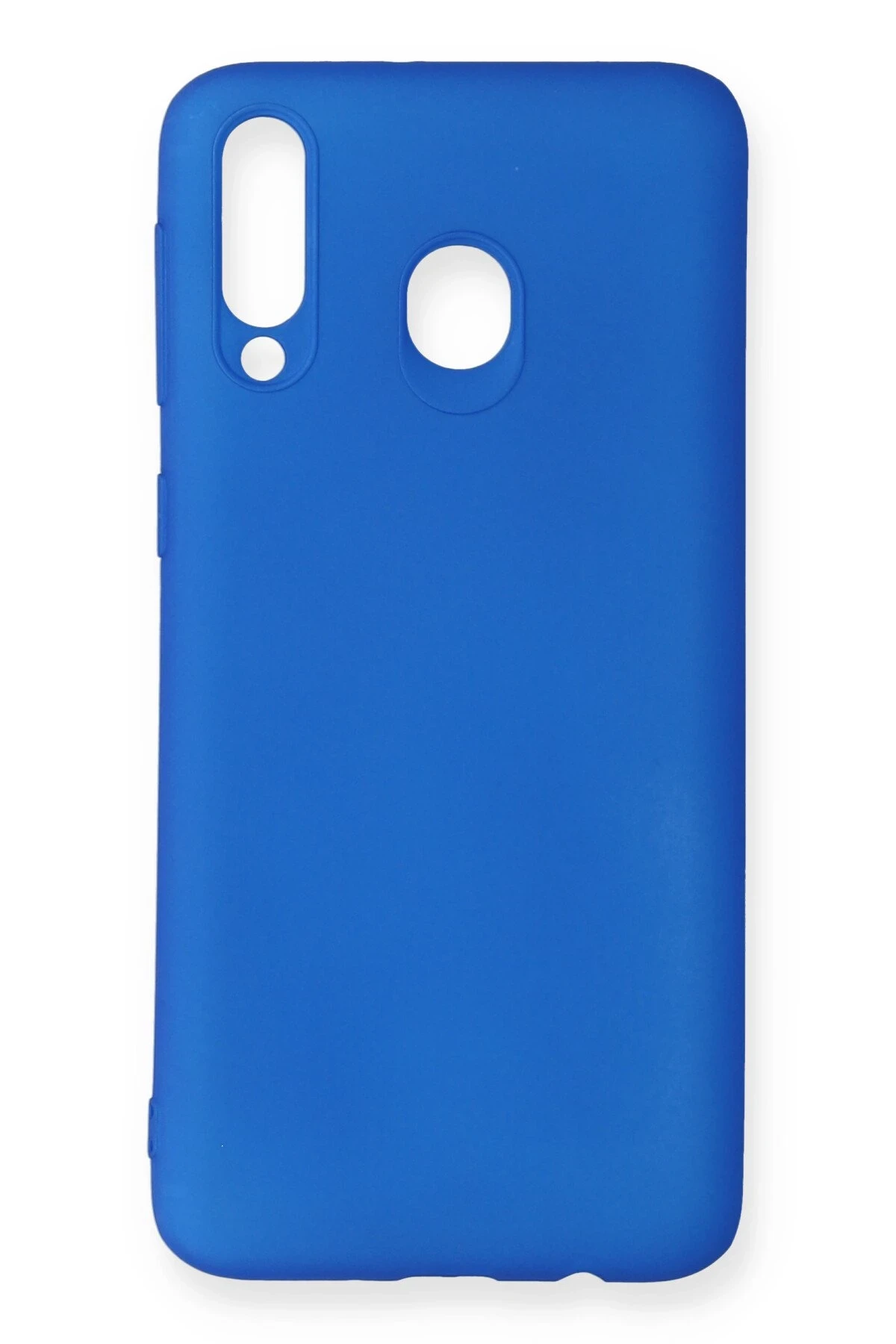 Newface Samsung Galaxy M30 Kılıf First Silikon - Mavi