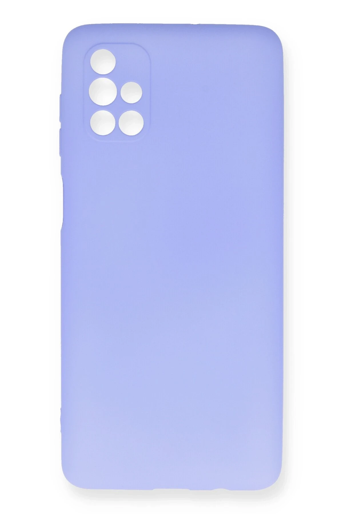 Newface Samsung Galaxy M51 Kılıf First Silikon - Lila