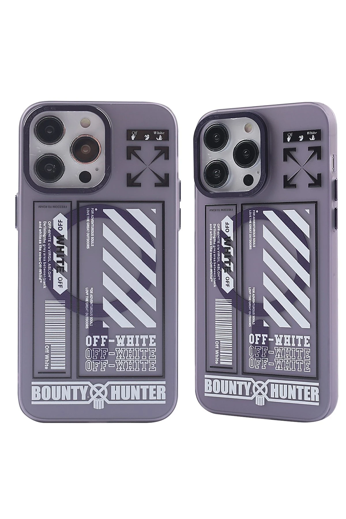 Newface iPhone 14 Pro Max Kılıf Apollo Magneticsafe Desenli Kapak - Apollo Mor - 1