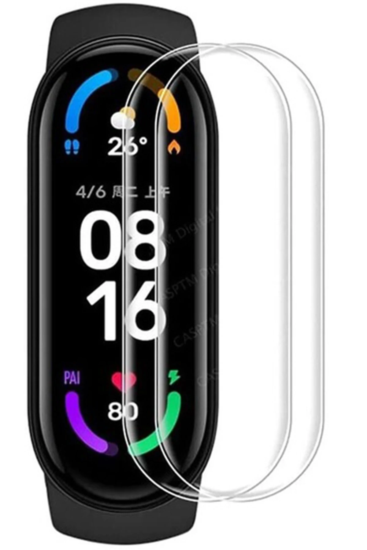 Newface Xiaomi Mi Band 7 Polymer Nano Ekran Koruyucu - Şeffaf