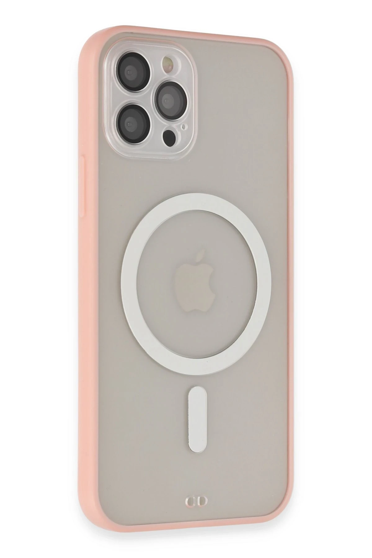Newface iPhone 12 Pro Max Kılıf Grand Magneticsafe Kapak - Pembe