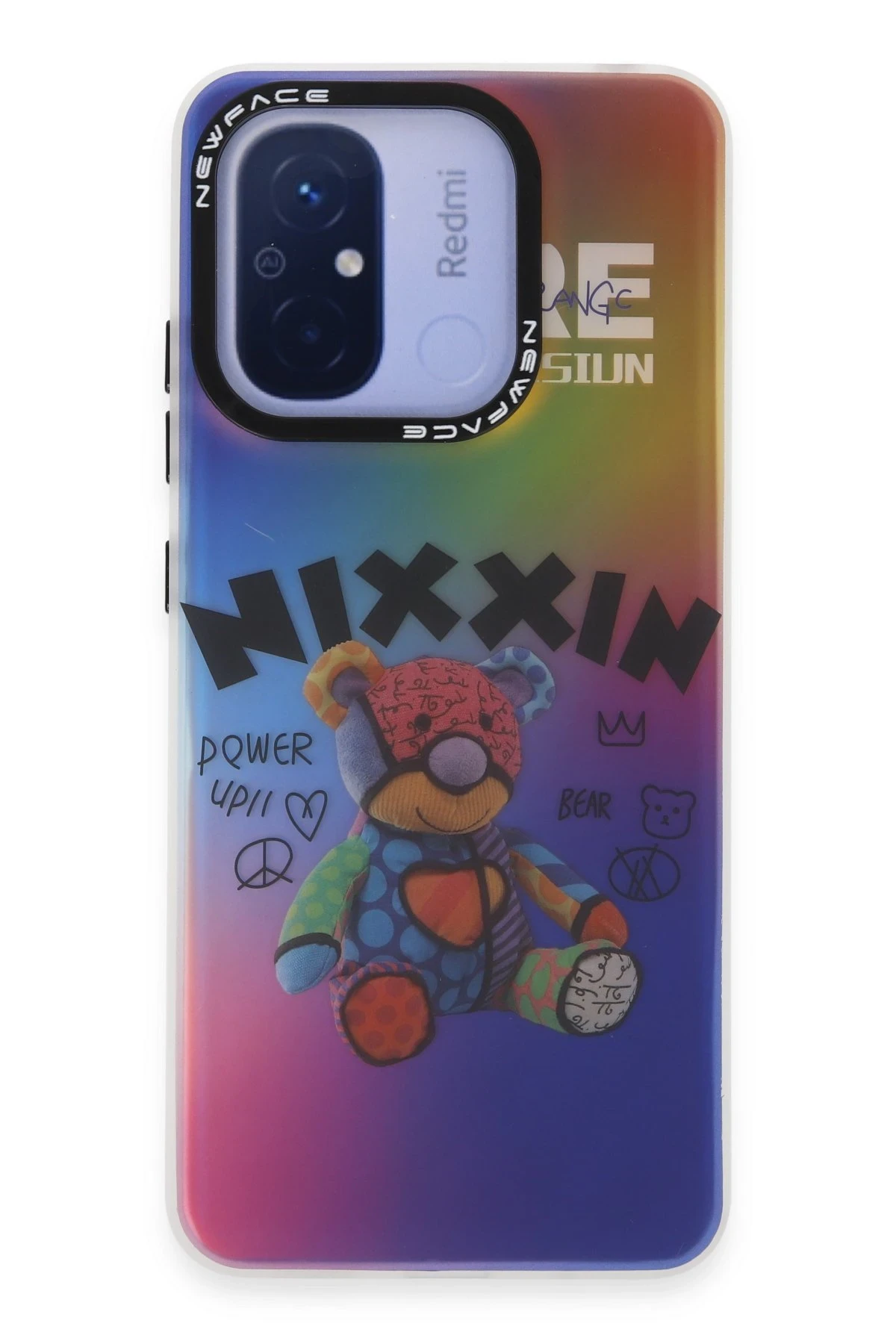 Newface Xiaomi Redmi 12C Kılıf Estoril Desenli Kapak - Estoril - 11