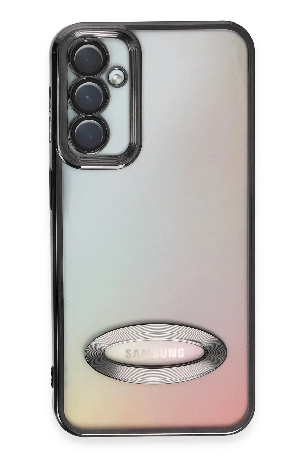 Newface Samsung Galaxy A14 4G Kılıf Slot Silikon - Siyah