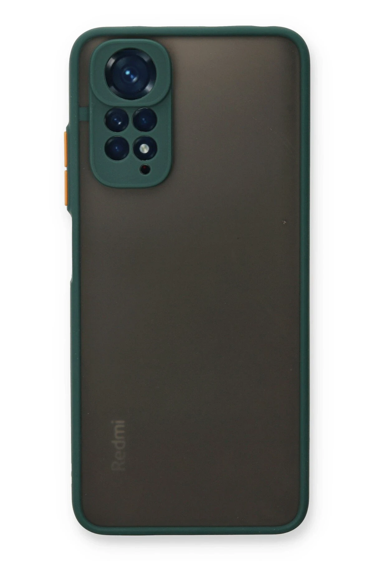 Newface Xiaomi Redmi Note 11 Kılıf Montreal Silikon Kapak - Yeşil