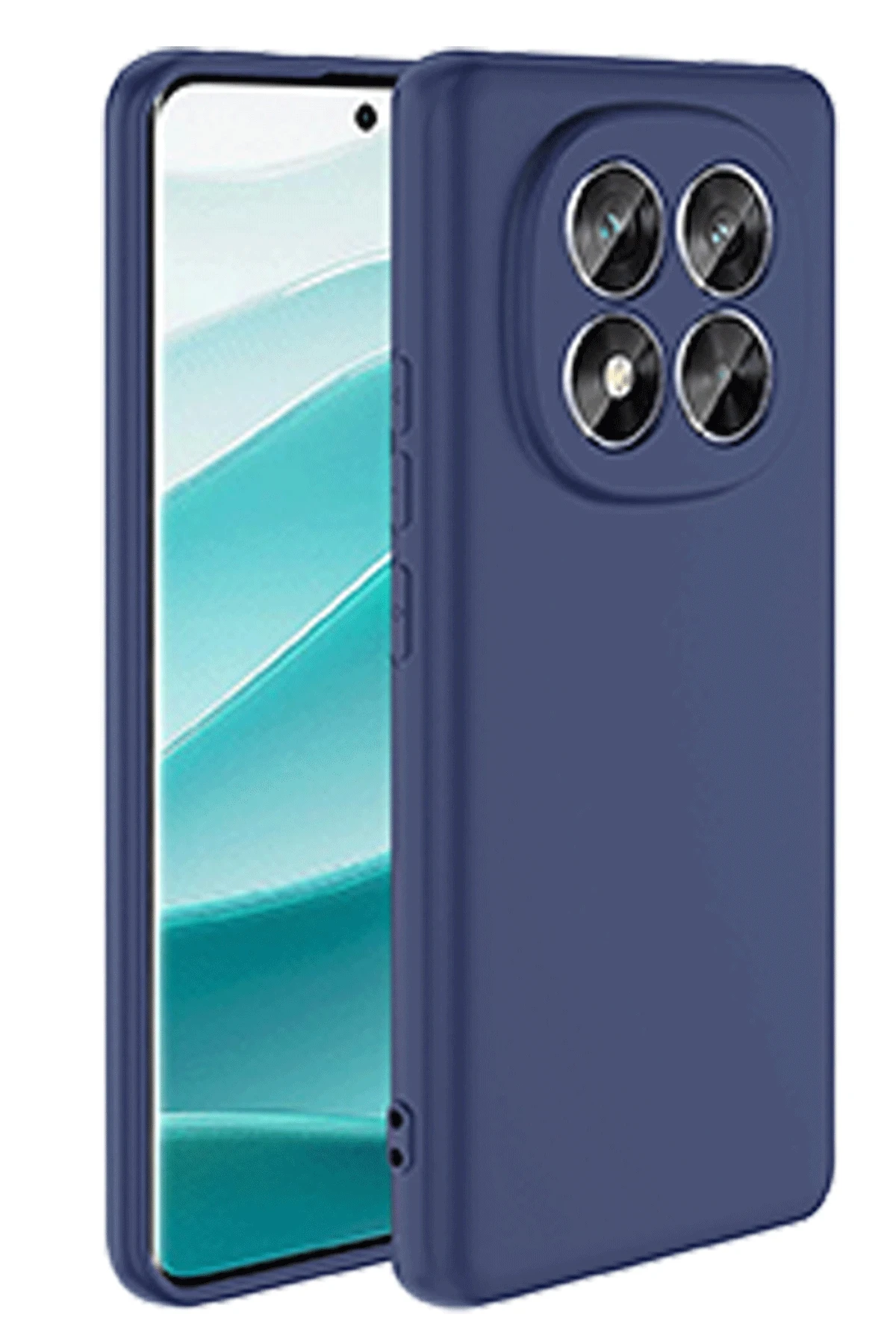 Newface Xiaomi Redmi Note 14 Pro 4G Kılıf First Silikon - Lacivert