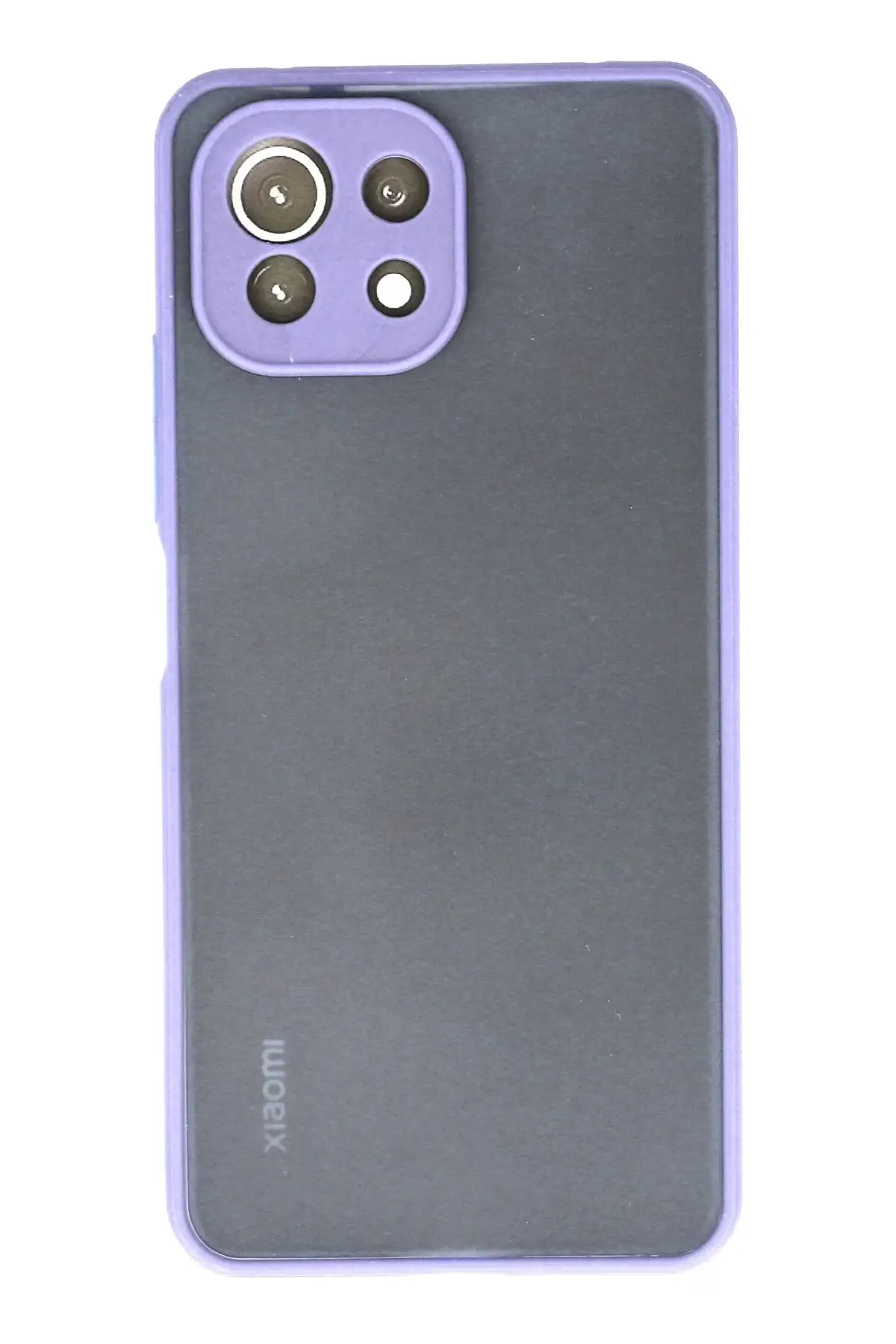 Newface Xiaomi Mİ 11 Lite Kılıf Montreal Silikon Kapak - Mor