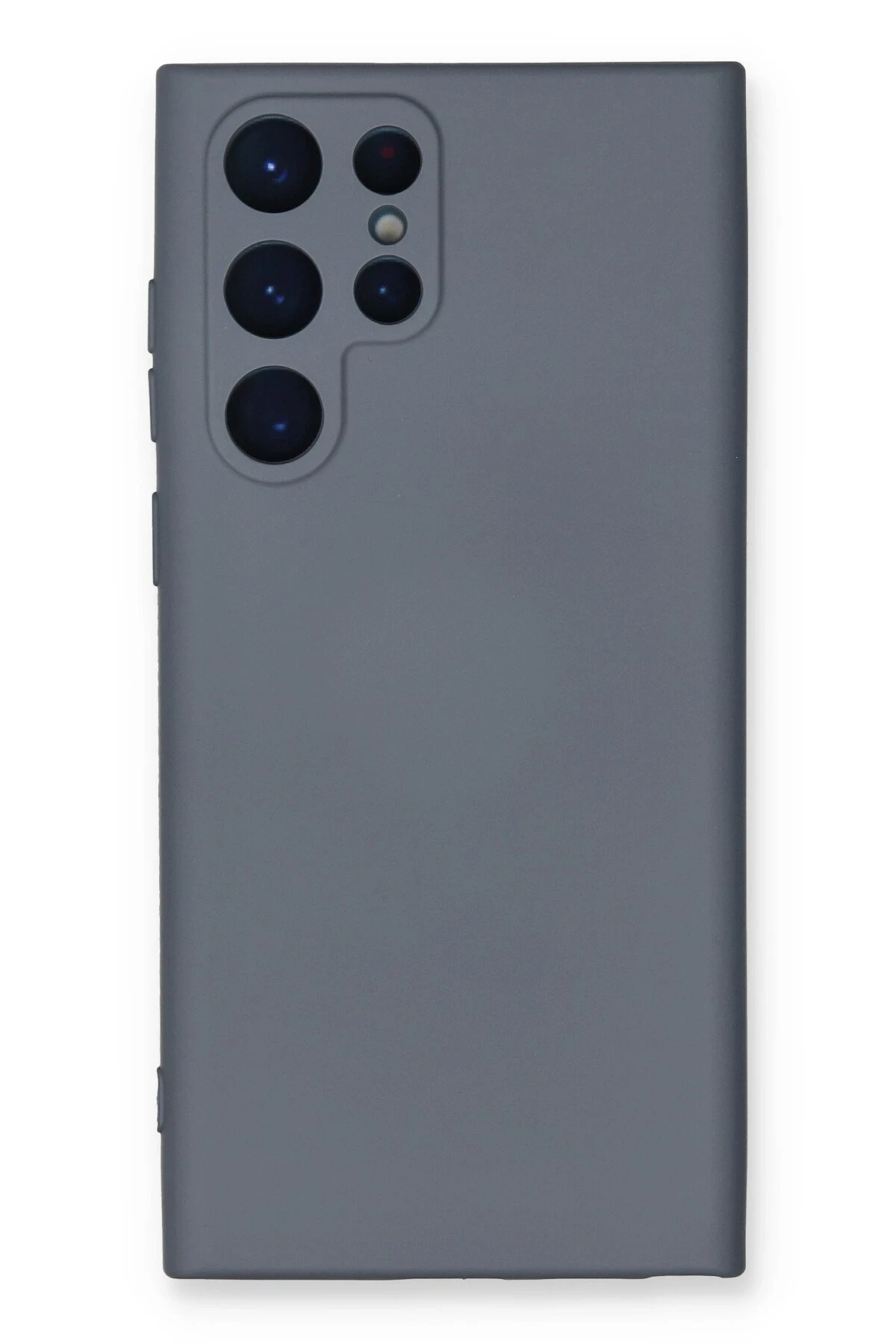 Newface Samsung Galaxy S24 Ultra Kılıf Nano içi Kadife Silikon - Gri