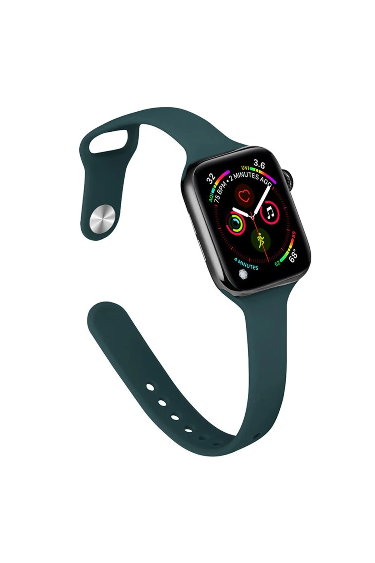 Newface Apple Watch 38mm Klasik Kordon - Haki Yeşil