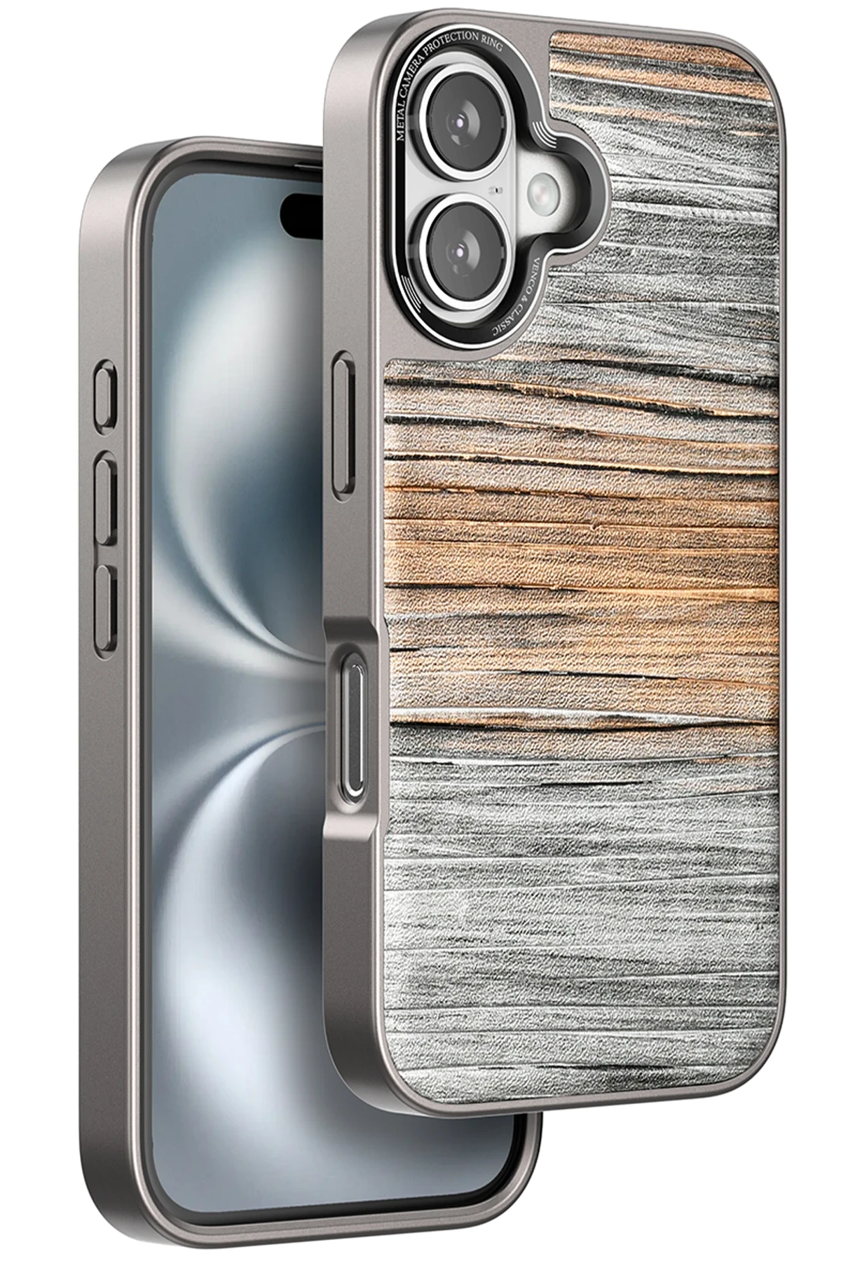 Venco iPhone 16 Wave Kapak - Sarı