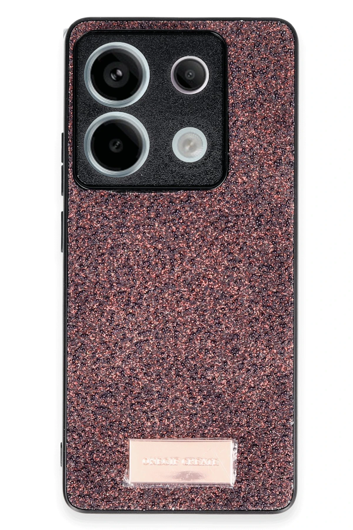 Onegif Xiaomi Redmi Note 13 Pro 5G Bright Simli Kapak - Derin Mor