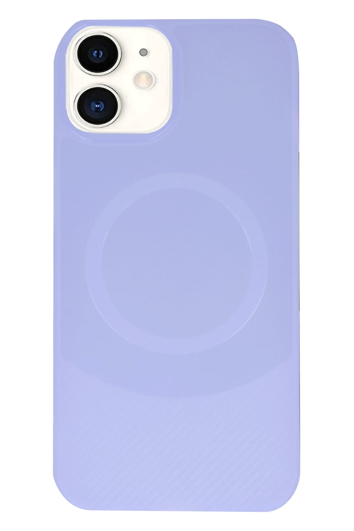 Newface iPhone 11 Kılıf Maya Karbon Kapak - Lila