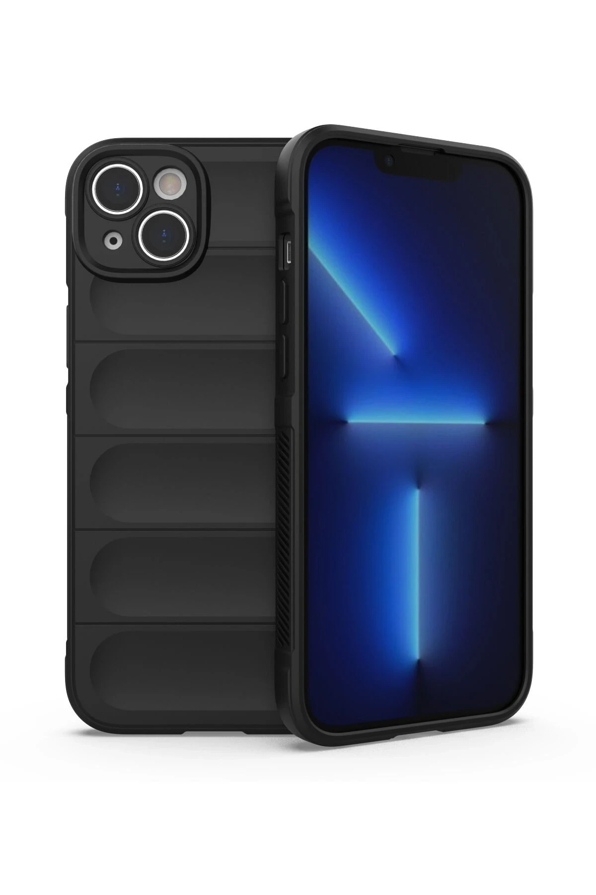 Newface iPhone 15 Kılıf Optimum Silikon - Siyah