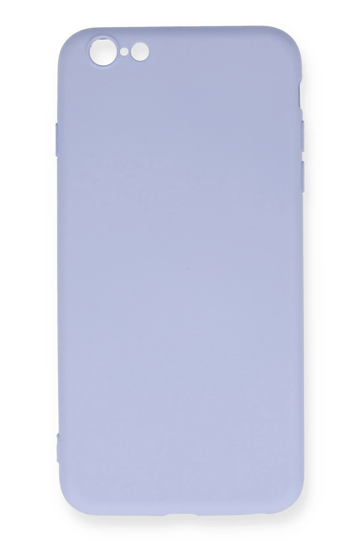 Newface iPhone 6 Plus Kılıf Nano içi Kadife Silikon - Lila