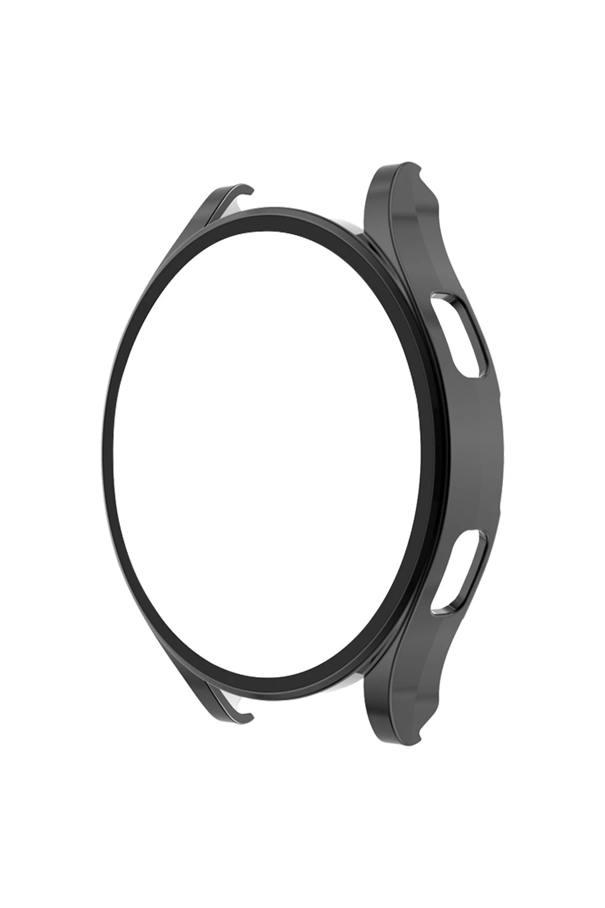 Newface Watch 5 Pro 45mm Wall Camlı Kasa Ekran Koruyucu - Siyah
