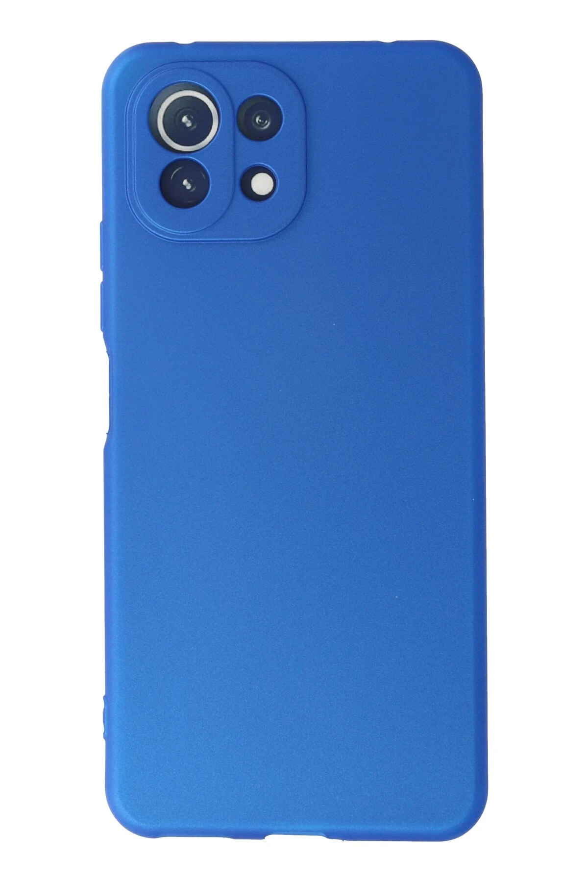 Newface Xiaomi Mİ 11 Lite Kılıf First Silikon - Mavi