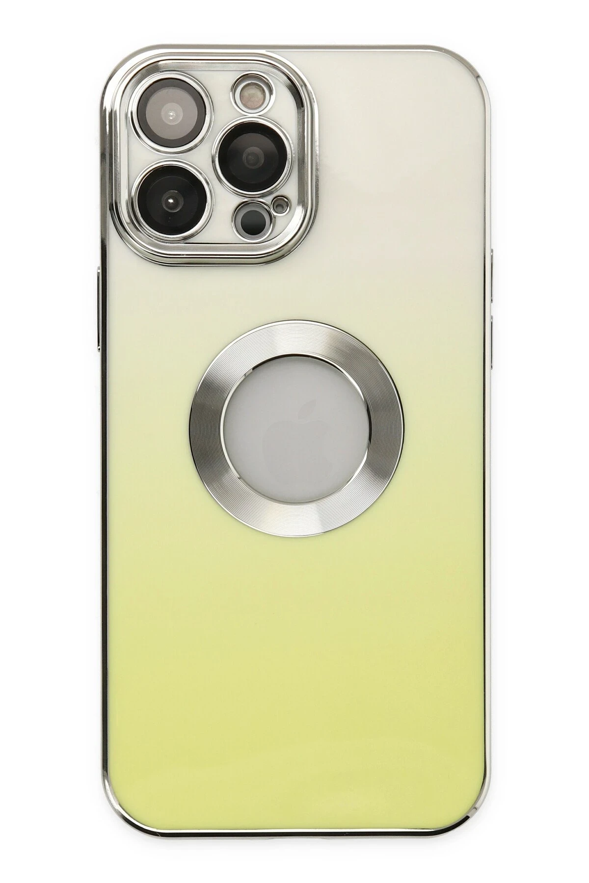 Newface iPhone 13 Pro Kılıf Best Silikon - Sarı
