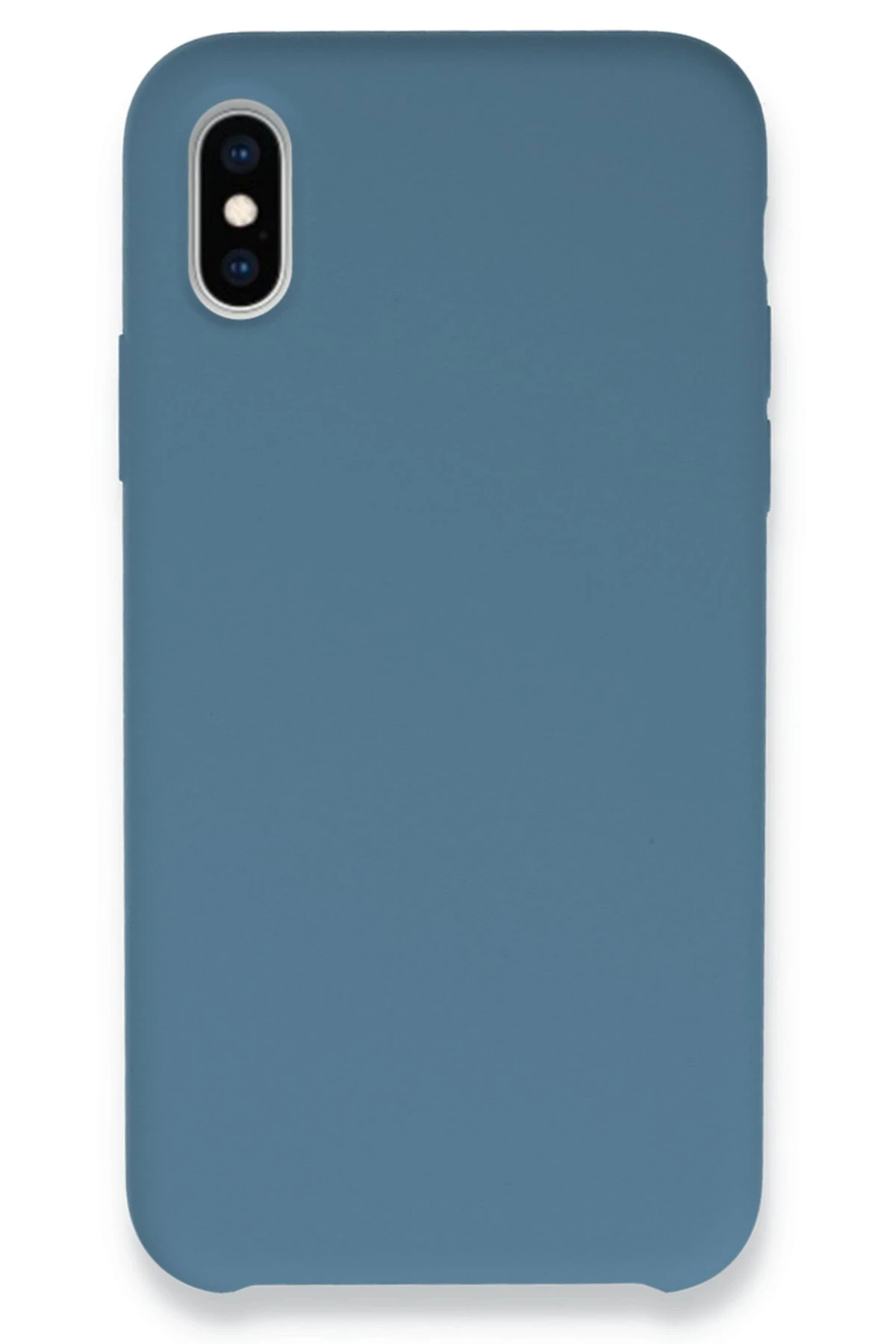 Newface iPhone XS Max Kılıf Lansman Legant Silikon - Açık Mavi