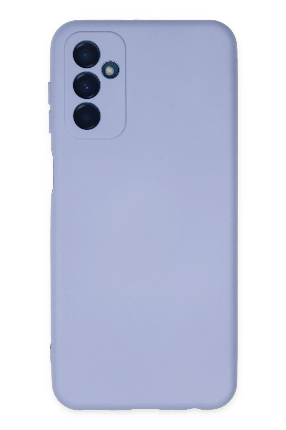 Newface Samsung Galaxy M23 Kılıf Nano içi Kadife Silikon - Lila