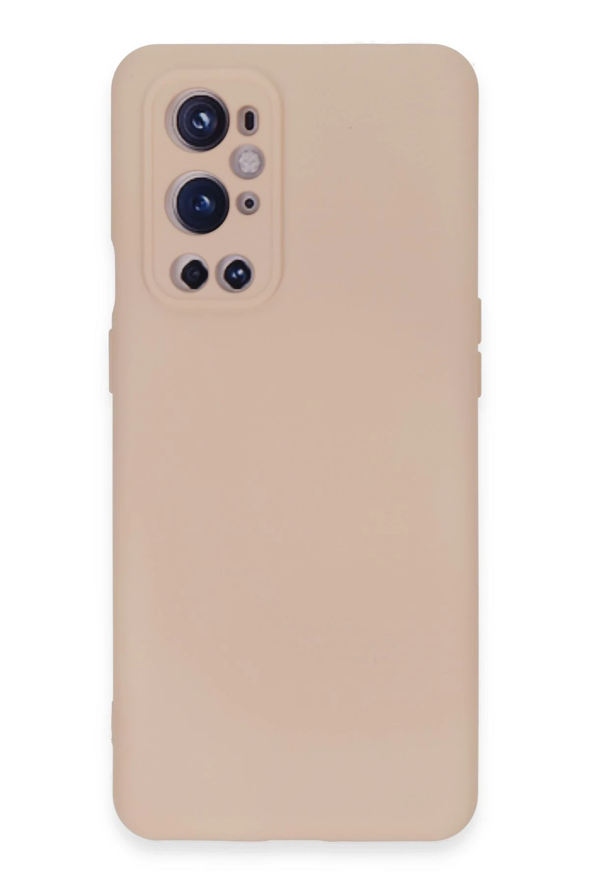 Newface One Plus 9 Pro Kılıf Nano içi Kadife Silikon - Pudra