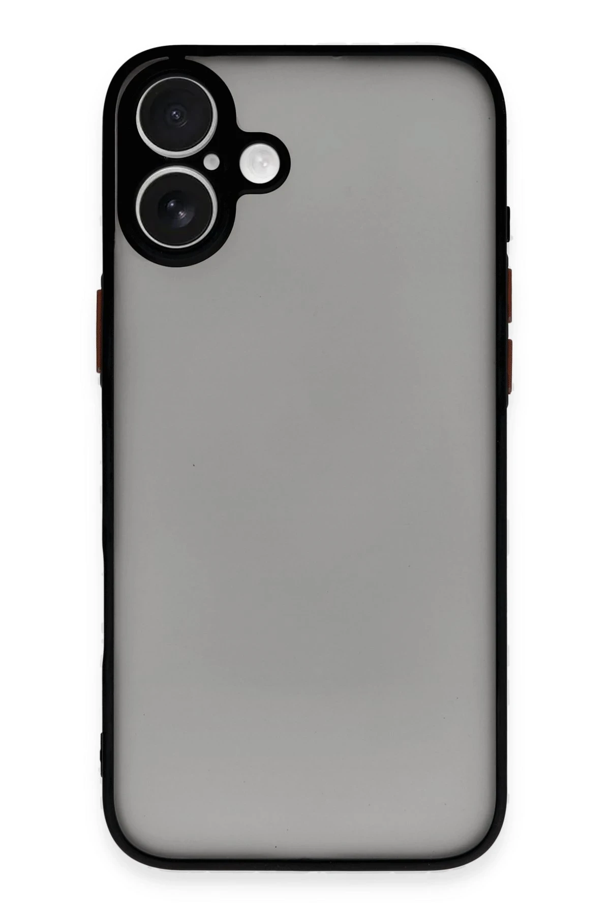 Newface iPhone 16 Plus Kılıf Montreal Silikon Kapak - Siyah