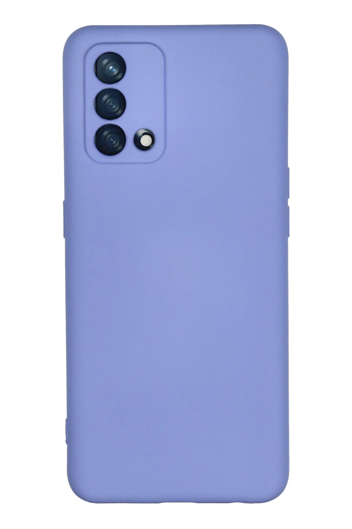 Newface Oppo A74 4G Kılıf Nano içi Kadife Silikon - Lila
