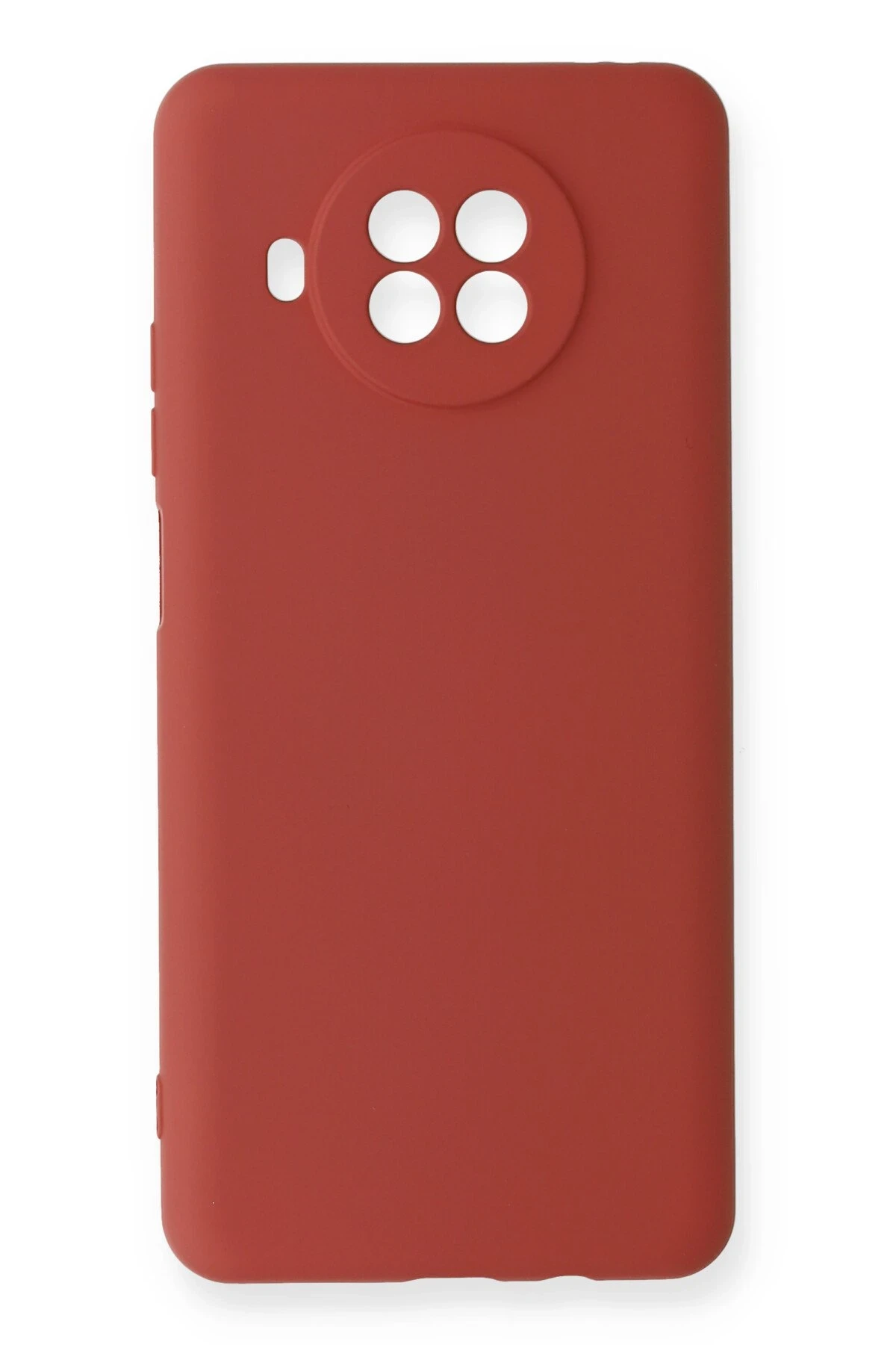 Newface Xiaomi Mi 10T Lite Kılıf Nano içi Kadife Silikon - Kiremit