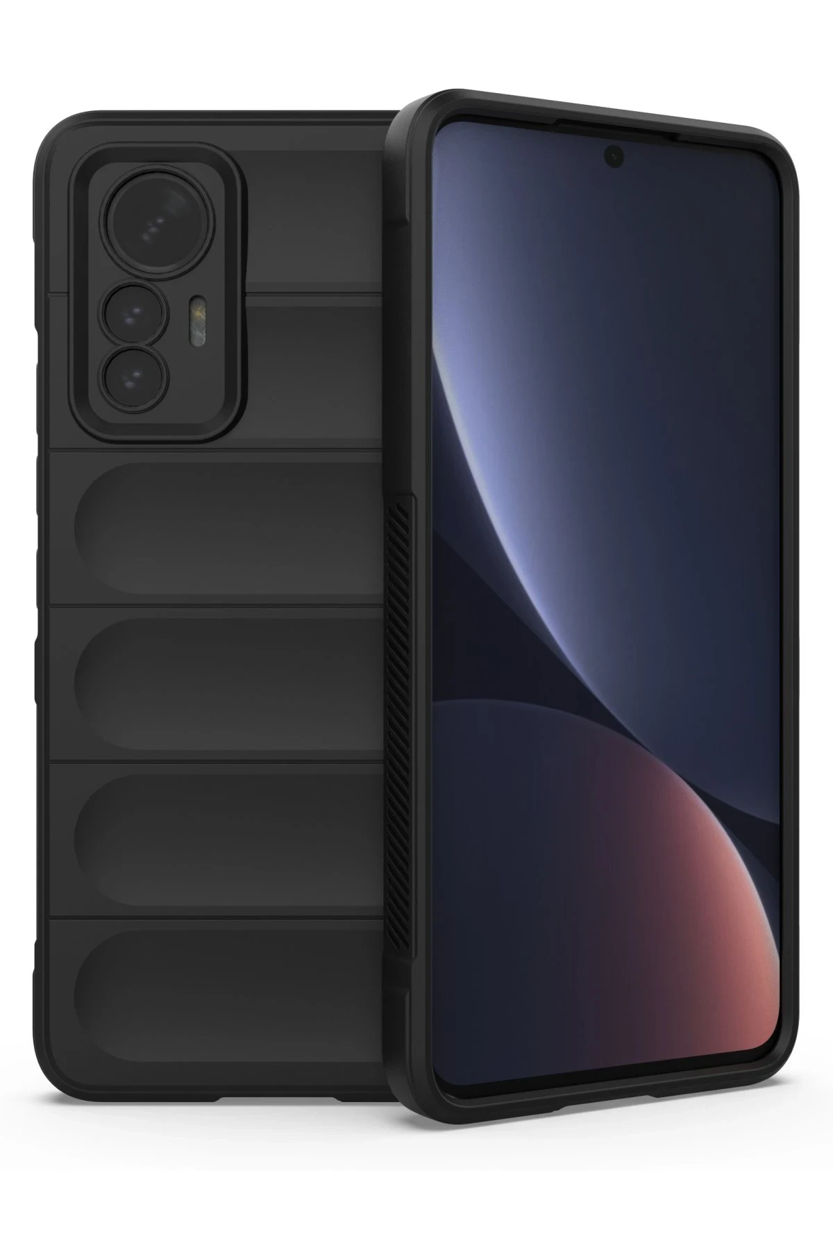 Newface Xiaomi Mi 12 Lite Kılıf Optimum Silikon - Siyah