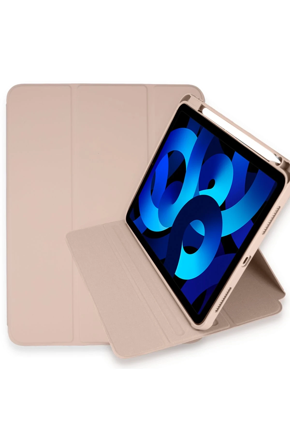 Newface iPad Pro 11 (2021) Kılıf Starling 360 Kalemlikli Tablet Kılıf - Rose Gold