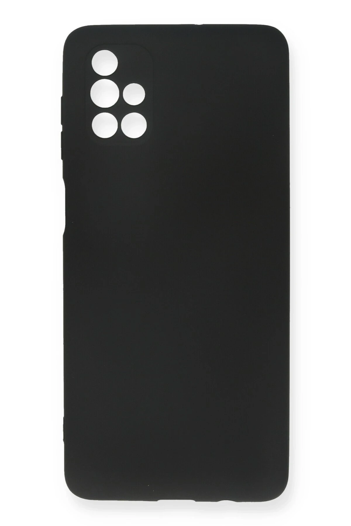 Newface Samsung Galaxy M51 Kılıf First Silikon - Siyah