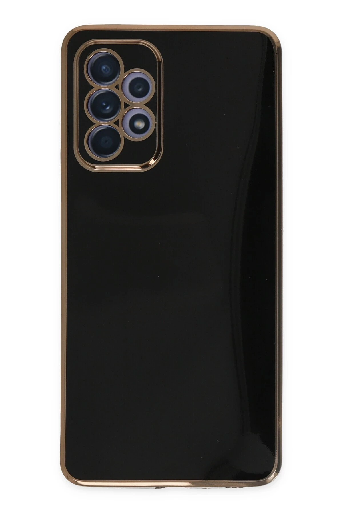 Newface Samsung Galaxy A32 Kılıf Volet Silikon - Siyah