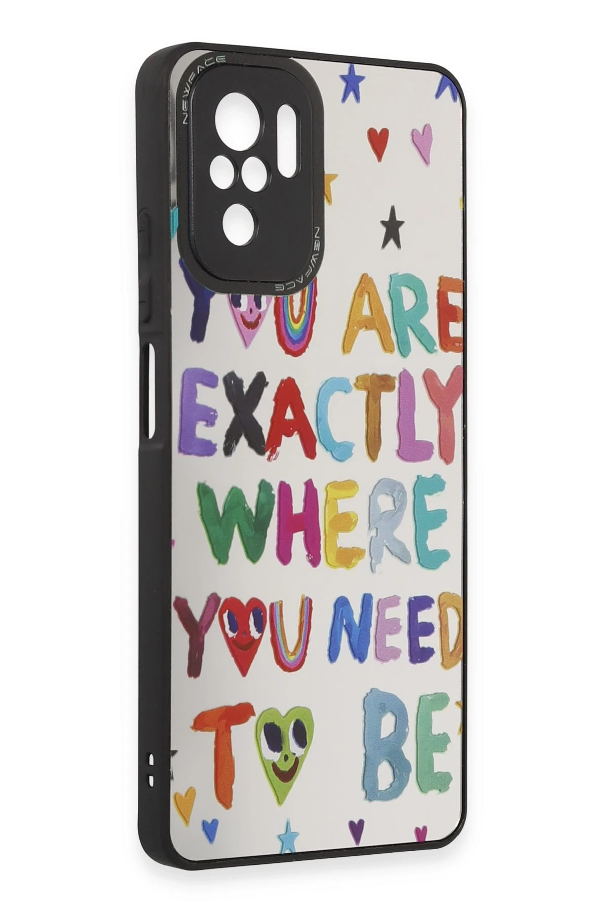 Newface Xiaomi Redmi Note 10 Kılıf Mirror Desenli Kapak - Mirror - 10