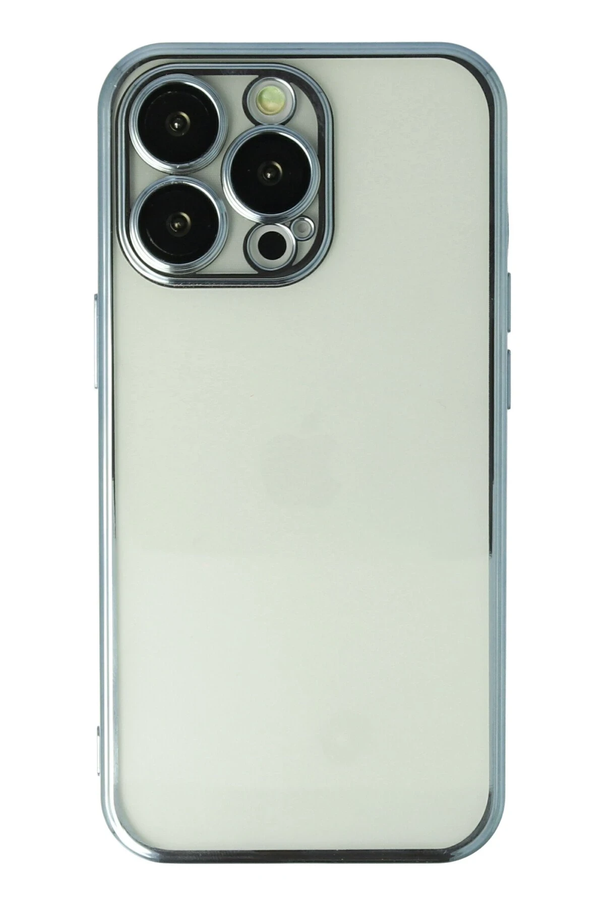 Newface iPhone 13 Pro Kılıf Razer Lensli Silikon - Lacivert