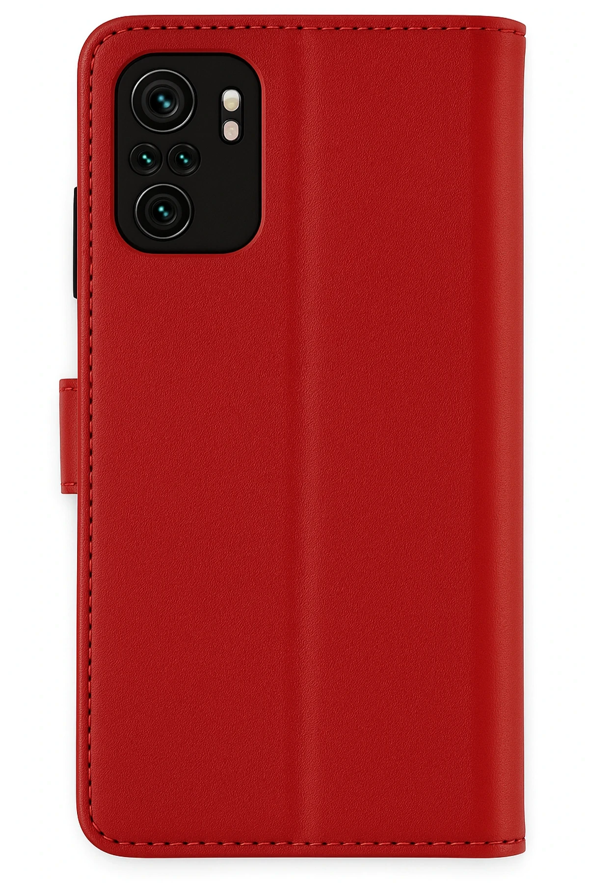 Newface Xiaomi Mi Note 10 Trend S Plus Kapaklı Kılıf - Kırmızı