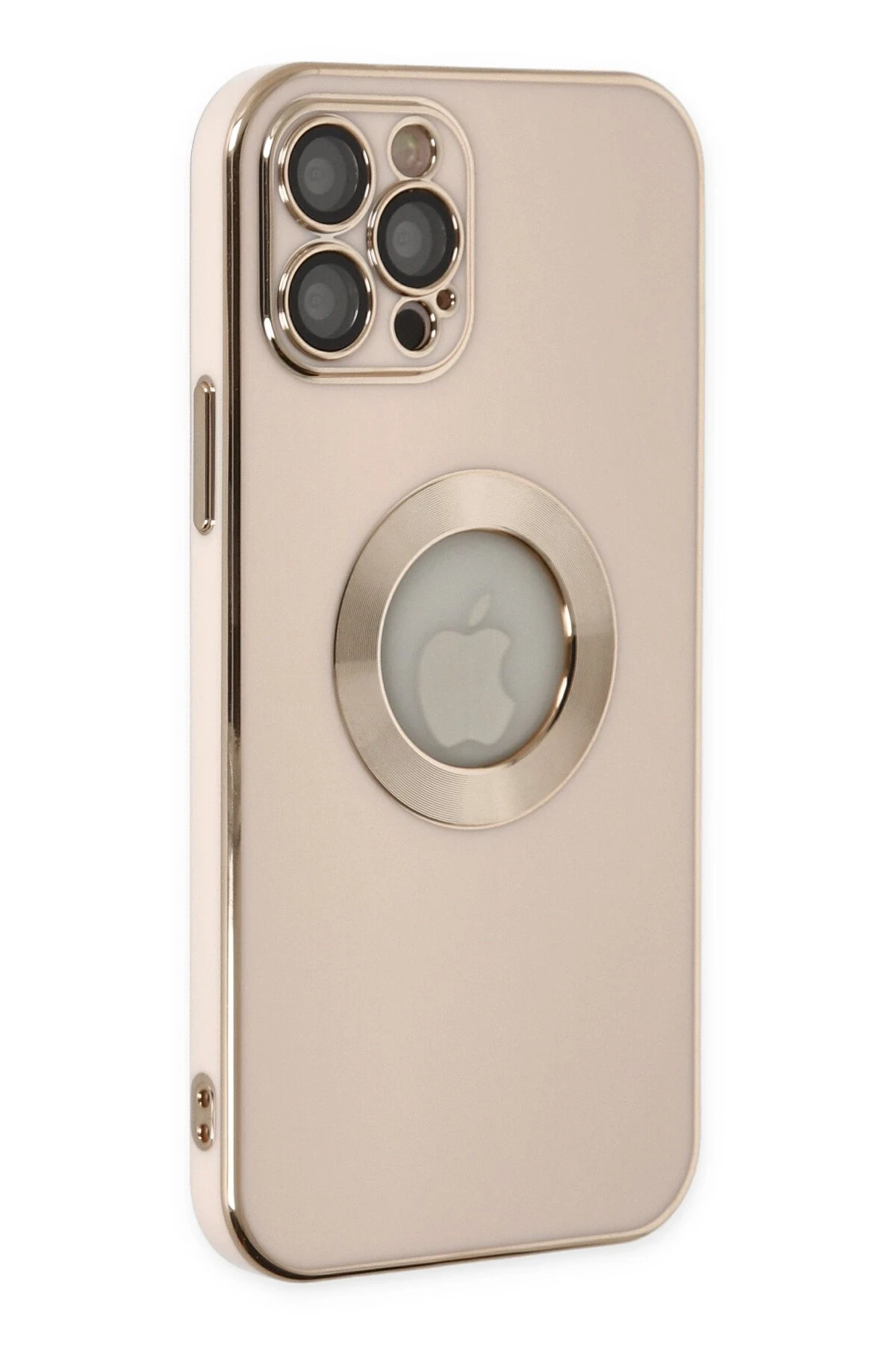 Newface iPhone 12 Pro Kılıf Store Silikon - Pembe