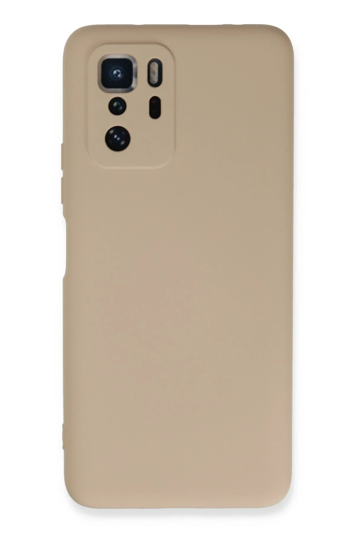 Newface Xiaomi Poco X3 GT Kılıf Nano içi Kadife Silikon - Pudra