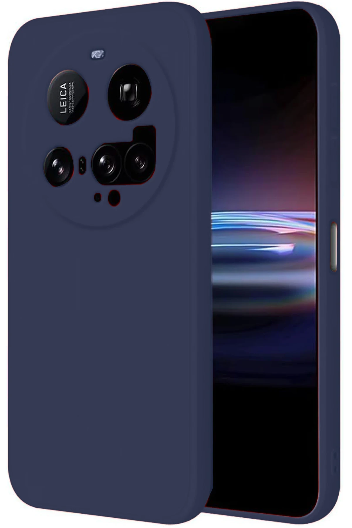 Newface Xiaomi Mi 15 Ultra Kılıf Nano içi Kadife Silikon - Lacivert