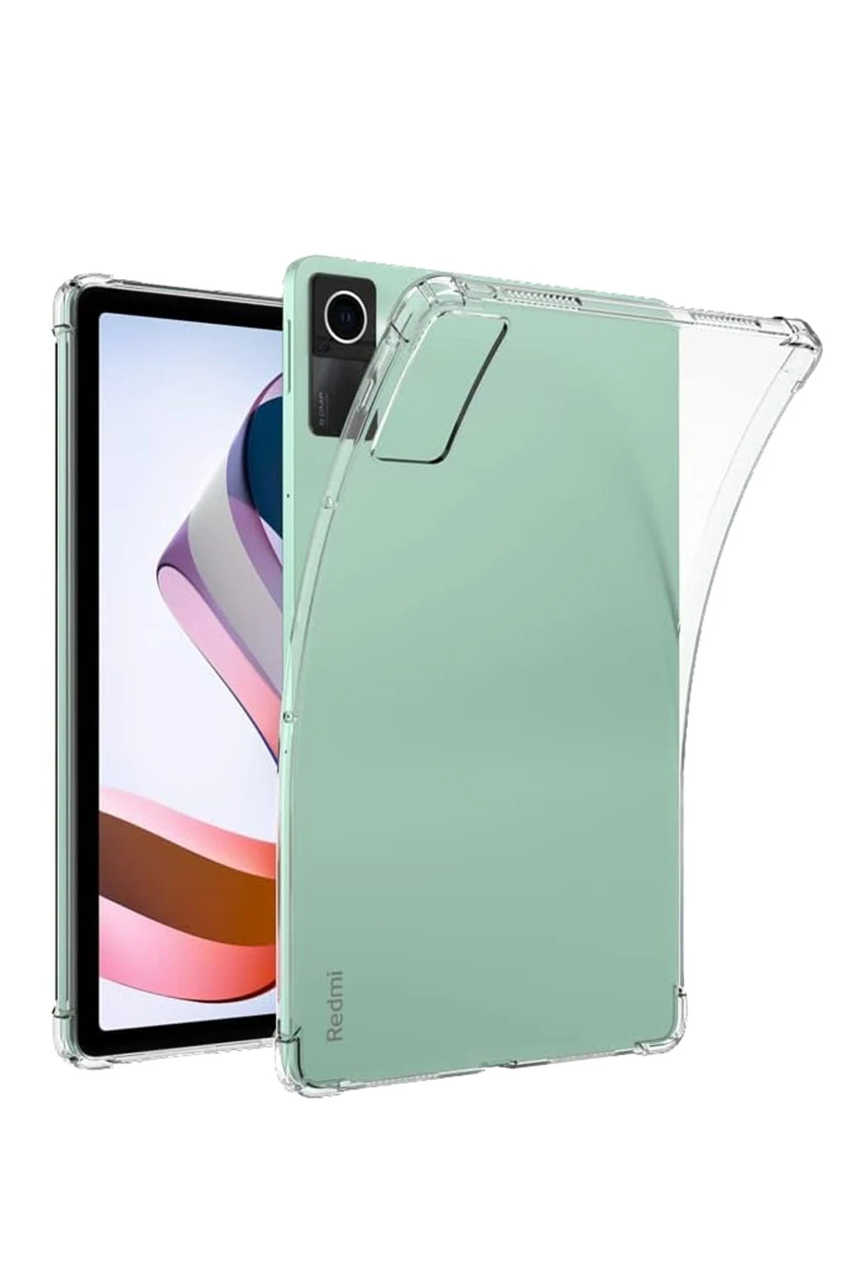 Newface Xiaomi Redmi Pad Pro 12.1 Kılıf Anti Şeffaf Tablet Silikon - Şeffaf