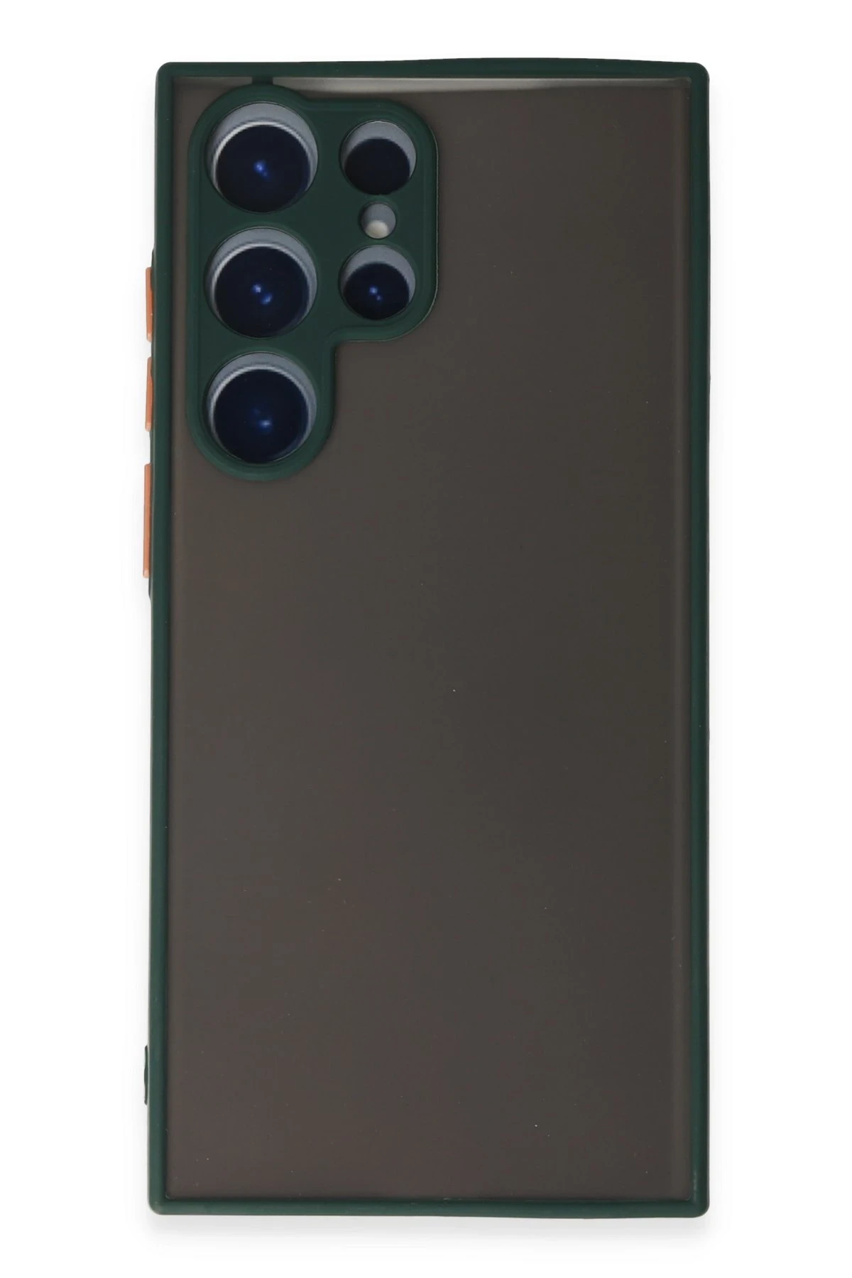 Newface Samsung Galaxy S22 Ultra Kılıf Montreal Silikon Kapak - Yeşil