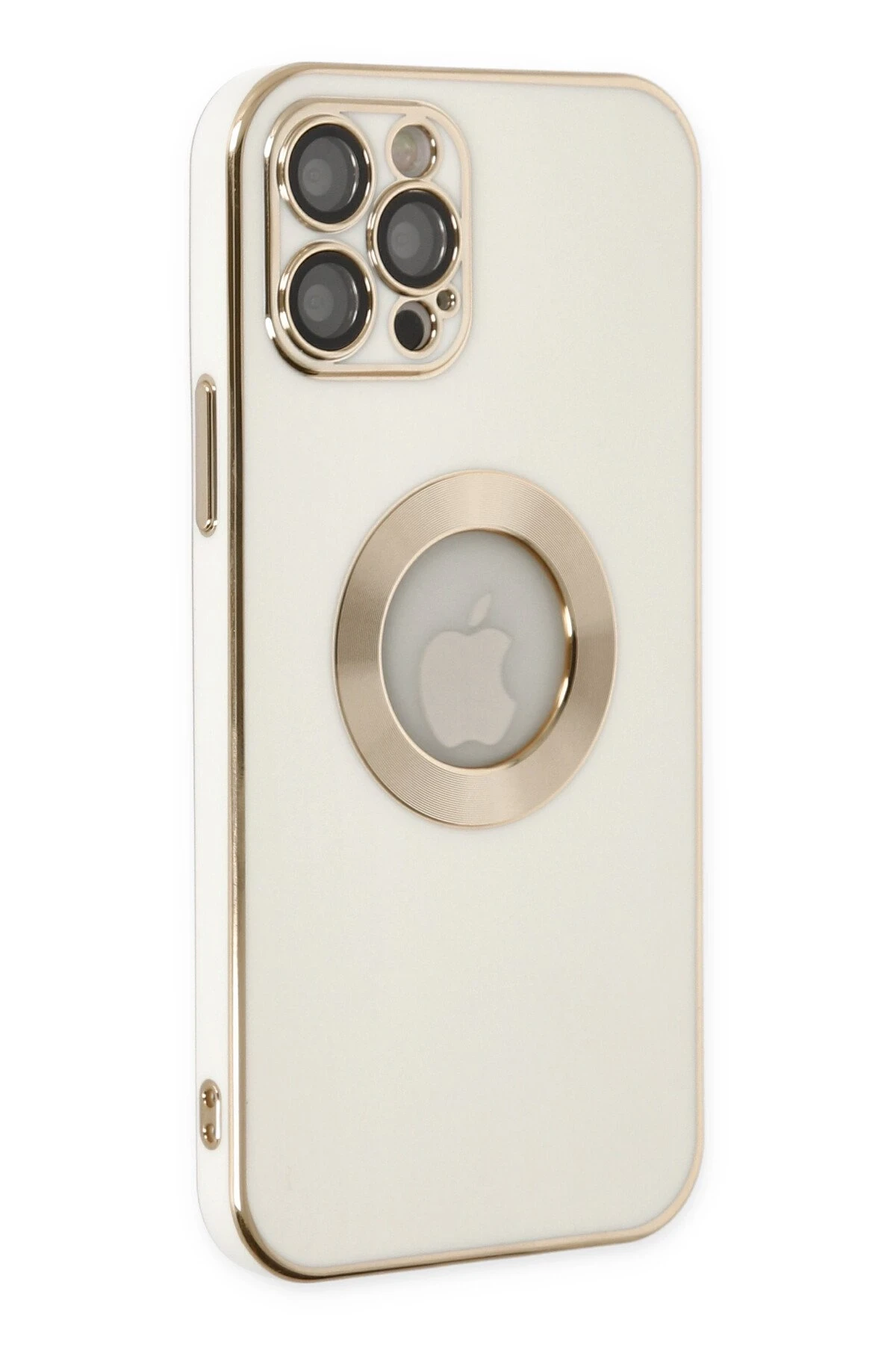 Newface iPhone 12 Pro Kılıf Store Silikon - Beyaz
