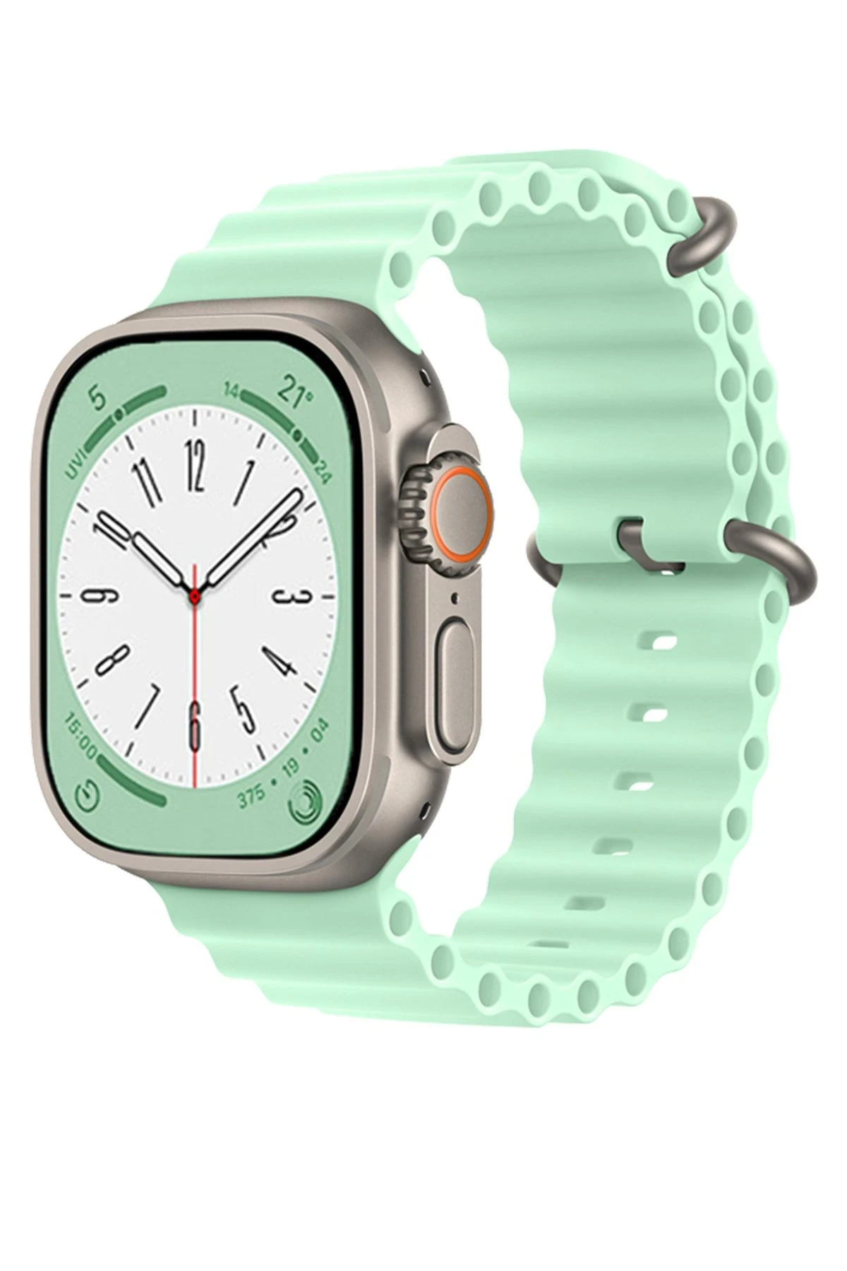 Newface Apple Watch 42mm Ocean Kordon - Açık Yeşil