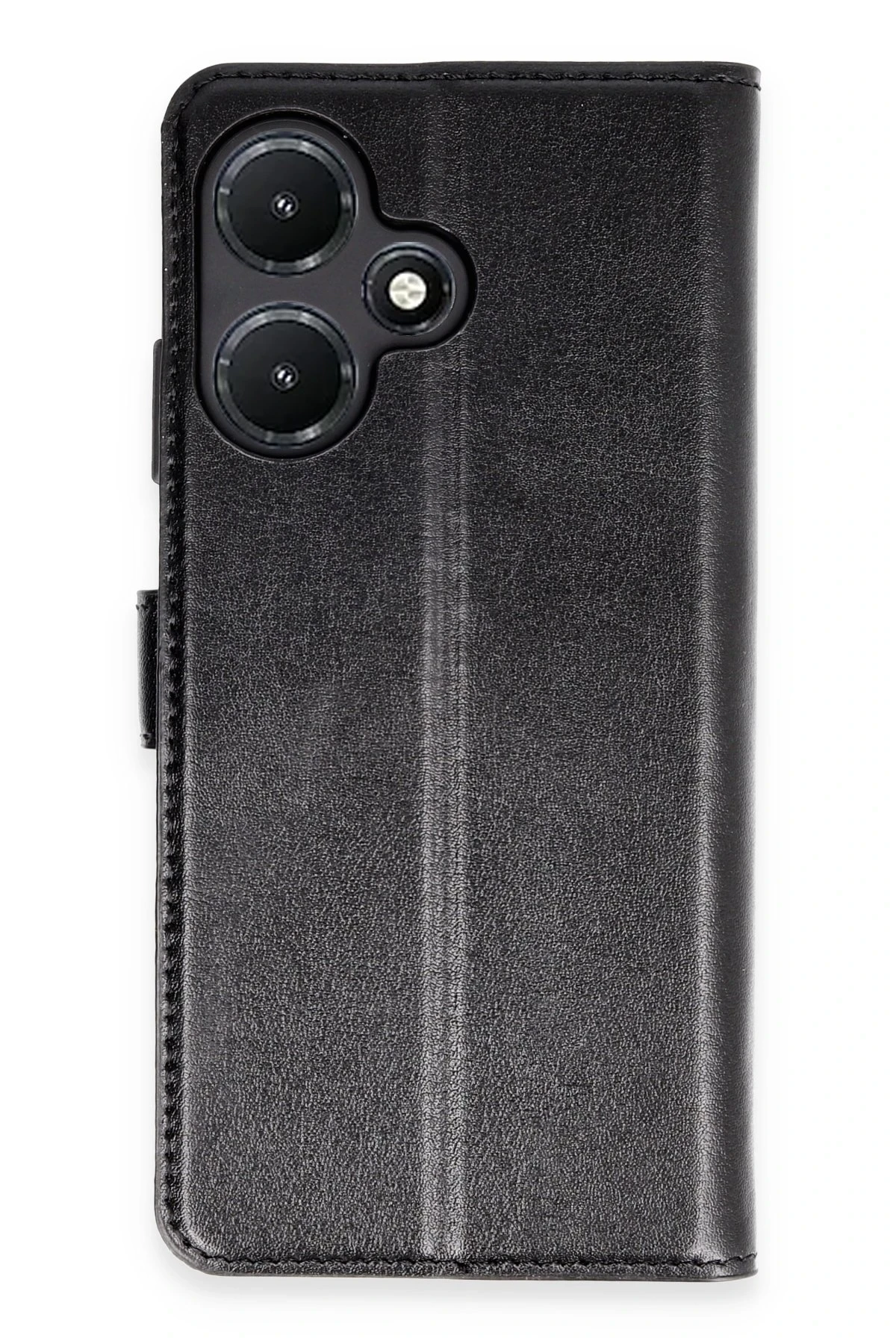 Newface İnfinix Hot 30i Kılıf Trend S Plus Kapaklı Kılıf - Siyah