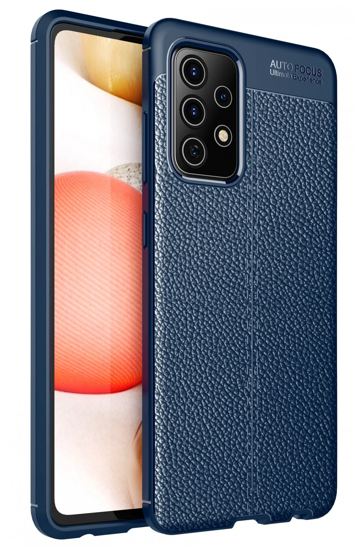 Newface Samsung Galaxy A52 Kılıf Auto Focus Kapak - Lacivert