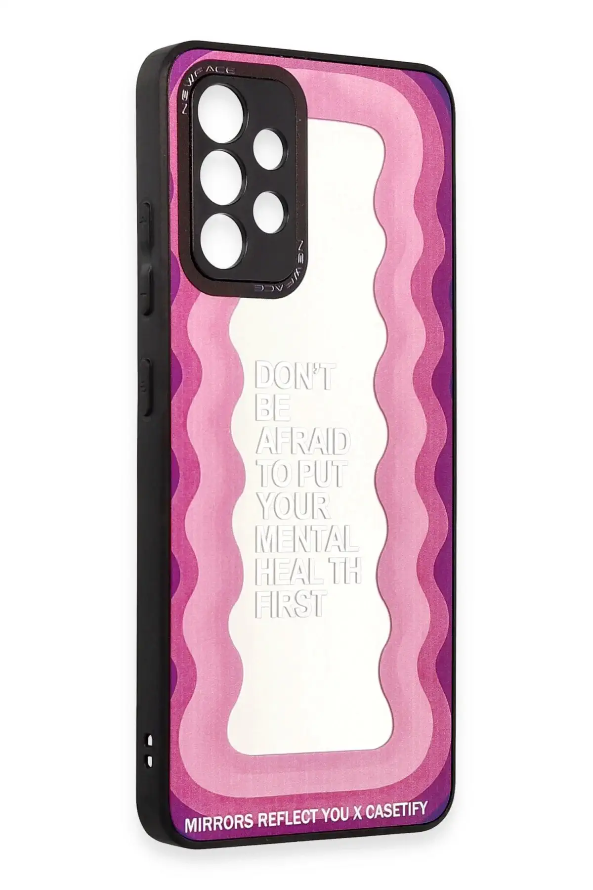 Newface Samsung Galaxy A52 Kılıf Mirror Desenli Kapak - Mirror - 11