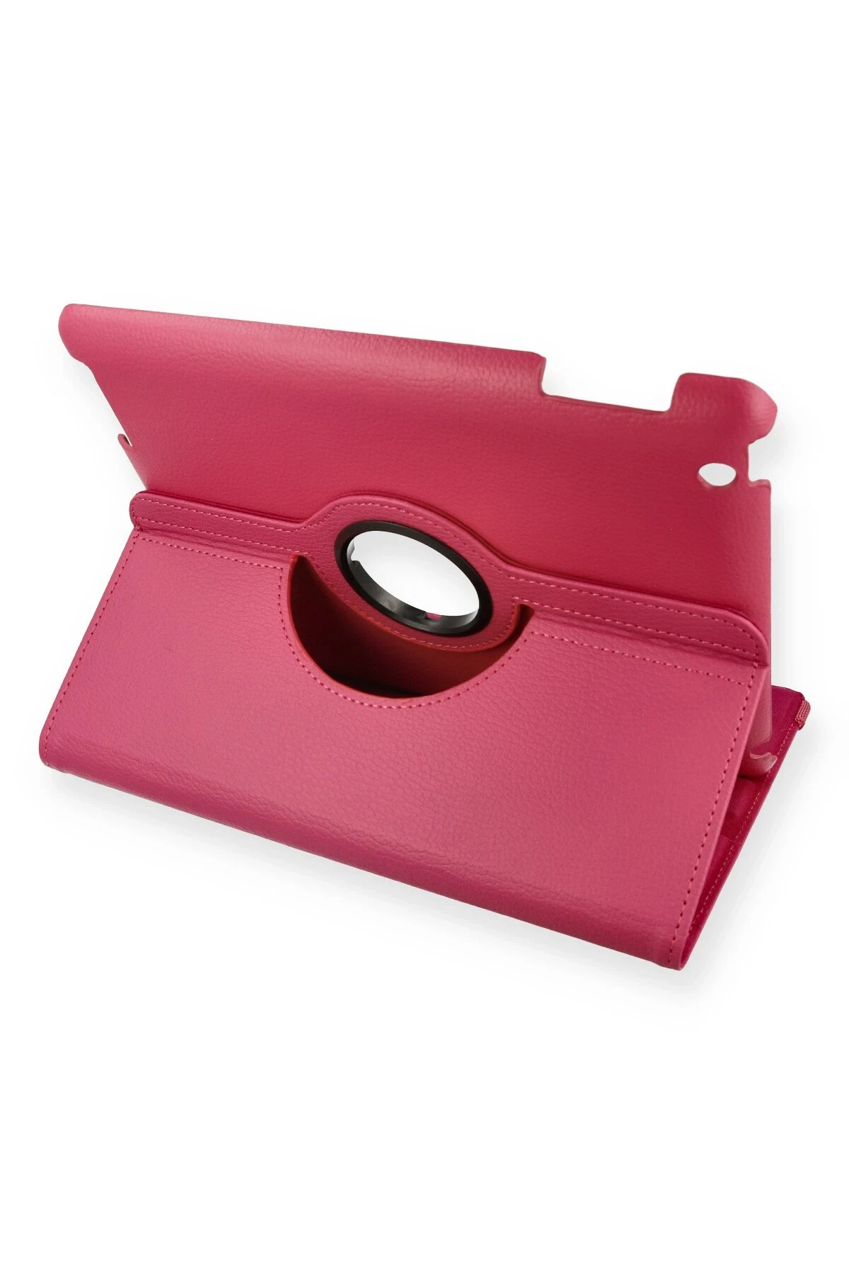 Newface iPad 4 9.7 Kılıf 360 Tablet Deri Kılıf - Pembe