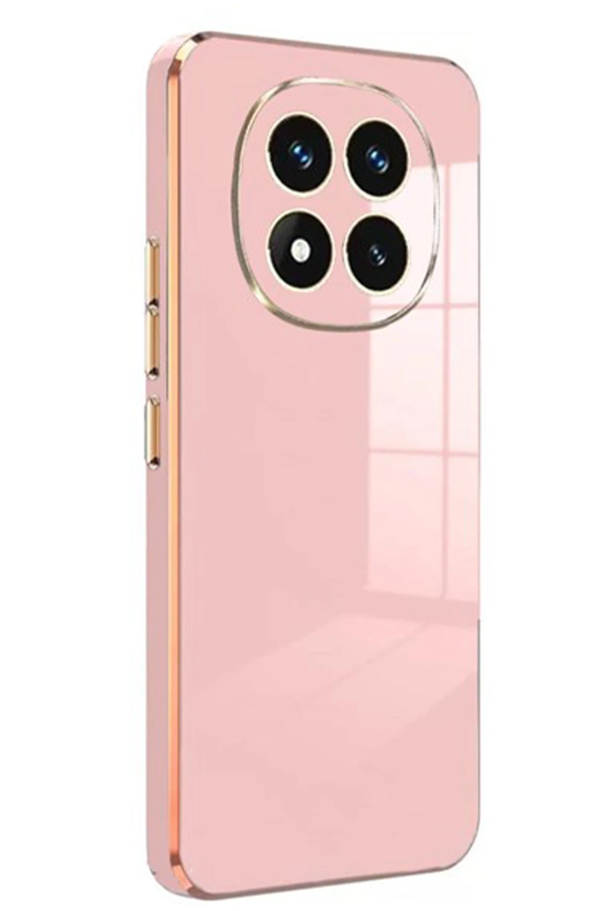 Newface Xiaomi Redmi Note 14 Pro 4G Kılıf Volet Silikon - Pembe